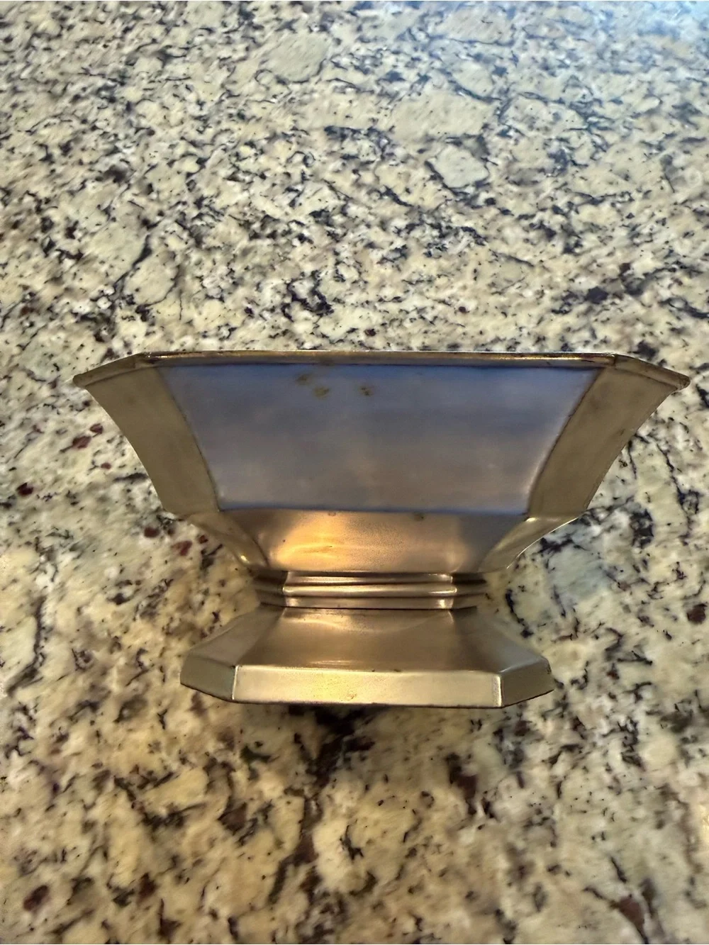 Pottery Barn octagonal bowl